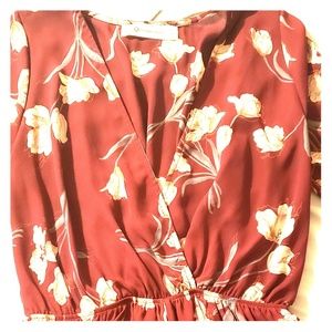 Floral Romper Size M